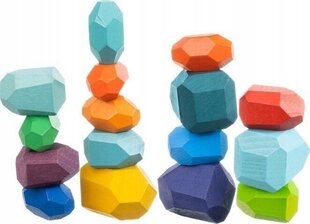 Набор строительных блоков Kruzzel Stones, 16 штук цена и информация | Конструкторы и кубики | 220.lv