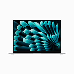 Macbook Air 15” Apple M2 8C CPU, 10C GPU/8GB/256GB SSD/Silver/INT - MQKR3ZE/A cena un informācija | Portatīvie datori | 220.lv