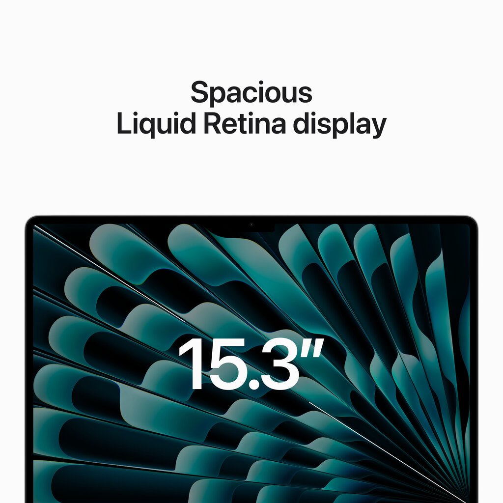 Macbook Air 15” Apple M2 8C CPU, 10C GPU/8GB/512GB SSD/Silver/RUS - MQKT3RU/A цена и информация | Portatīvie datori | 220.lv