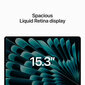 Macbook Air 15” Apple M2 8C CPU, 10C GPU/8GB/512GB SSD/Silver/RUS - MQKT3RU/A cena un informācija | Portatīvie datori | 220.lv