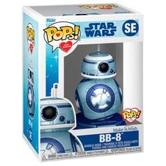 POP figūra Star Wars Make a Wish BB-8 Metālisks cena un informācija | Datorspēļu suvenīri | 220.lv