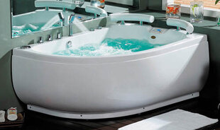Masāžas vanna B1510 ar ūdens un gaisa masāžu cena un informācija | Vannas | 220.lv