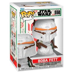 POP figūra Star Wars Holiday Boba Fett cena un informācija | Datorspēļu suvenīri | 220.lv