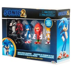 Sonic Hedgehot Sonic 2 komplekts 5 figūras 6cm цена и информация | Игрушки для мальчиков | 220.lv