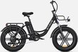 Elektriskais velosipēds Engwe L20, 20", melns, 13Ah цена и информация | Elektrovelosipēdi | 220.lv