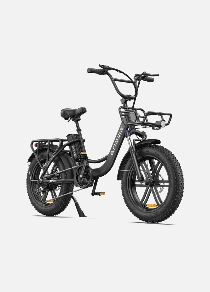 Elektriskais velosipēds Engwe L20, 20", melns, 13Ah цена и информация | Elektrovelosipēdi | 220.lv