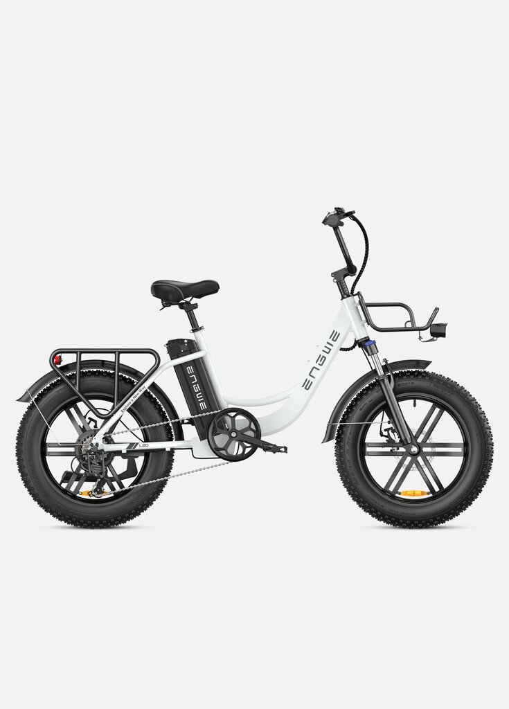 Elektriskais velosipēds Engwe L20, 20", balts, 13Ah cena un informācija | Elektrovelosipēdi | 220.lv