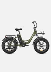 Электровелосипед Engwe L20, 20", зеленый, 13Ач цена и информация | Электровелосипеды | 220.lv