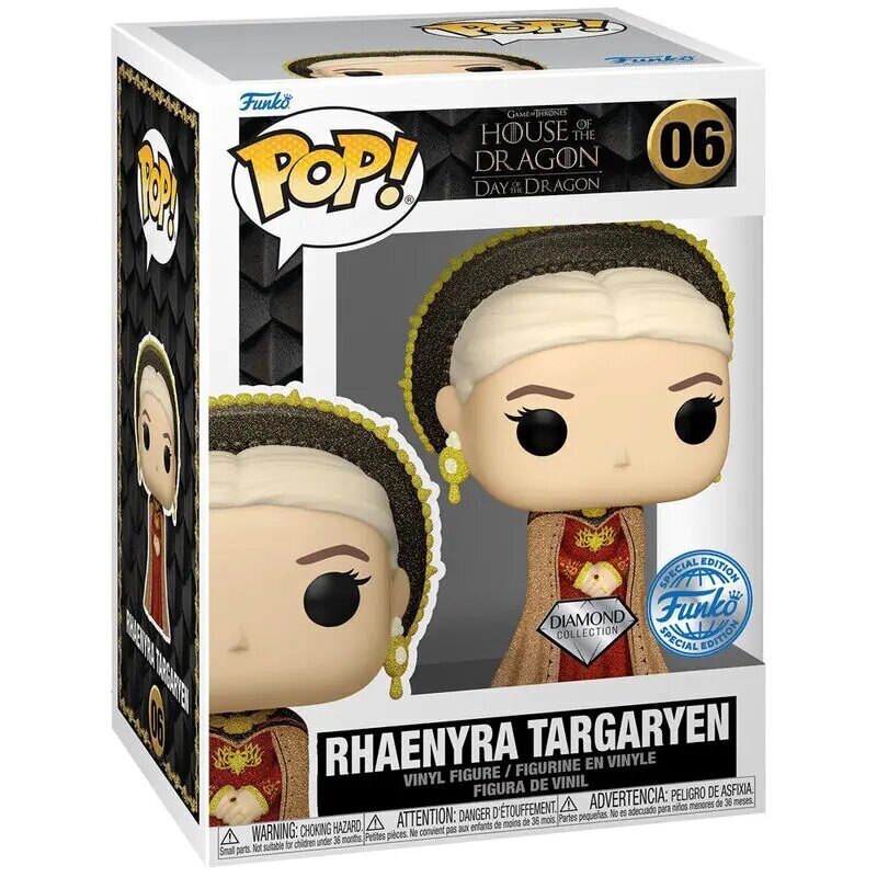 POP figūra Troņu spēle House of the Dragon Rhaenyra Targaryen Exclusive cena un informācija | Datorspēļu suvenīri | 220.lv