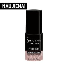 Stikla šķiedras gela lakas bāze Sincero Salon, Cover pale, 6 ml cena un informācija | Nagu lakas, stiprinātāji | 220.lv