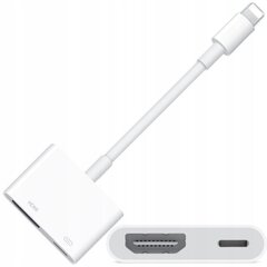 Адаптер, для iPhone, HDMI, Full HD, 60HZ, Co2 цена и информация | Адаптеры и USB разветвители | 220.lv