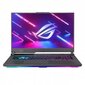 Notebook|ASUS|ROG Strix|G713PI-LL032W|CPU 7945HX|2500 MHz|17.3&quot;|2560x1440|RAM 32GB|DDR5|4800 MHz|SSD 1TB|NVIDIA GeForce RTX 4070|8GB|ENG|Windows 11 Home|Eclipse Grey|2.8 kg|90NR0GG4-M00250 Portatīvais dators cena un informācija | Portatīvie datori | 220.lv