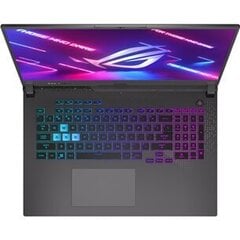 Notebook|ASUS|ROG Strix|G713PI-LL032W|CPU 7945HX|2500 MHz|17.3&quot;|2560x1440|RAM 32GB|DDR5|4800 MHz|SSD 1TB|NVIDIA GeForce RTX 4070|8GB|ENG|Windows 11 Home|Eclipse Grey|2.8 kg|90NR0GG4-M00250 Portatīvais dators цена и информация | Ноутбуки | 220.lv