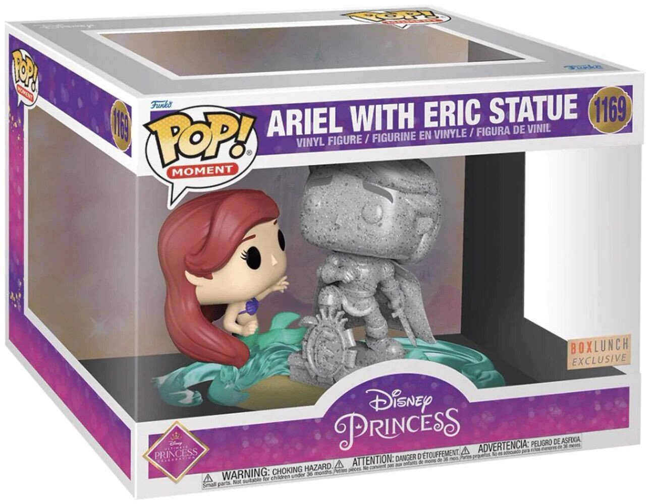 Funko pop! Little Mermaid Ariel un Statua Ēriks 1169 58795 cena un informācija | Datorspēļu suvenīri | 220.lv