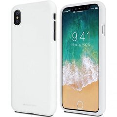 Mercury Soft A605 A6 Plus 2018 biały |white цена и информация | Чехлы для телефонов | 220.lv