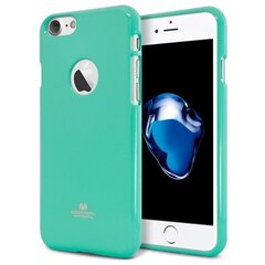 Mercury Jelly Case iPhone X miętowy|mint wycięcie|hole цена и информация | Чехлы для телефонов | 220.lv