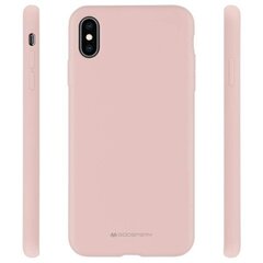 Mercury Silicone Samsung A20s A207 różowo-piaskowy|pink sand цена и информация | Чехлы для телефонов | 220.lv
