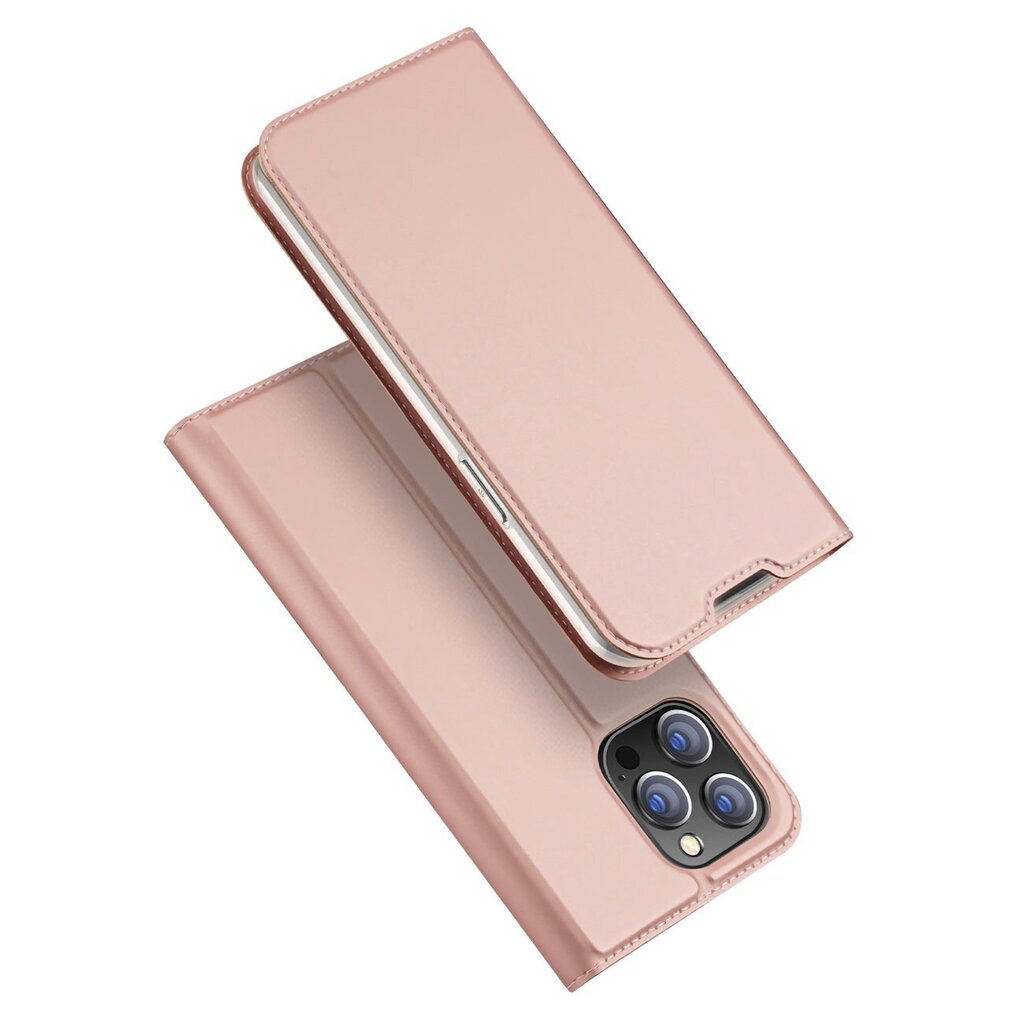Maciņš Dux Ducis Skin Pro Apple iPhone 15 rozā zelta cena un informācija | Telefonu vāciņi, maciņi | 220.lv