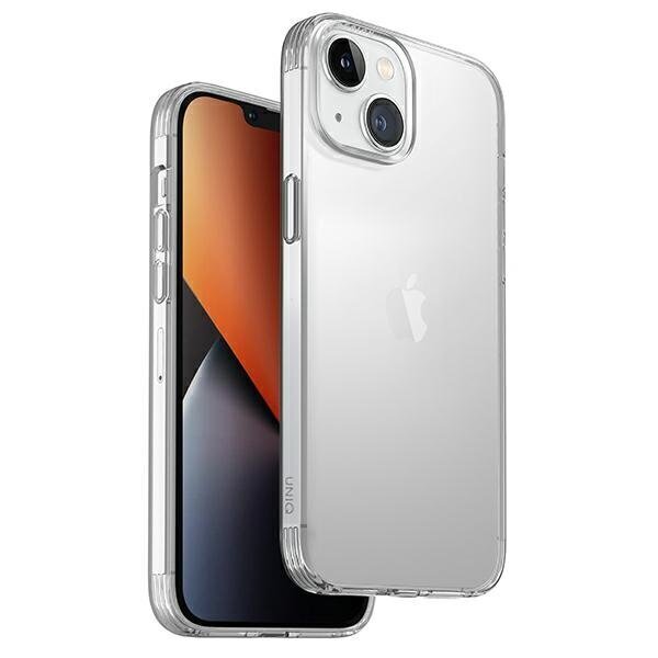 UNIQ etui Air Fender iPhone 14 6,1" nude transparent cena un informācija | Telefonu vāciņi, maciņi | 220.lv