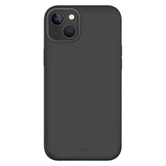 UNIQ etui Lino Hue iPhone 14 Plus 6,7" Magclick Charging szary|charcoal grey cena un informācija | Telefonu vāciņi, maciņi | 220.lv