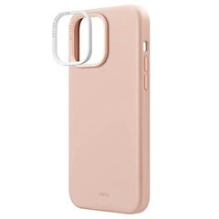 UNIQ etui Lino Hue iPhone 14 Pro Max 6,7" Magclick Charging różowy|blush pink цена и информация | Чехлы для телефонов | 220.lv