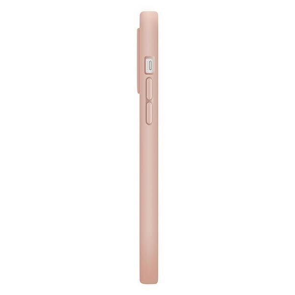 UNIQ etui Lino Hue iPhone 14 Pro Max 6,7" Magclick Charging różowy|blush pink цена и информация | Telefonu vāciņi, maciņi | 220.lv