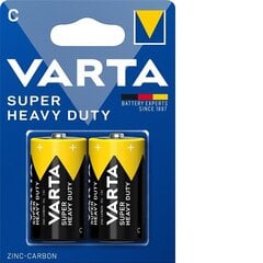 Baterijas Varta SUPER HEAVY DUTY C, 16 gab. cena un informācija | Baterijas | 220.lv