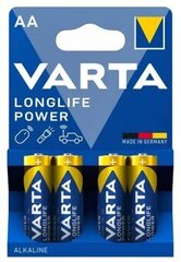 Батарейки Varta AA Longlife Power, 12 шт. цена и информация | Батарейки | 220.lv