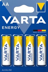 Baterijas Varta ENERGY LR6 (AA), 20 gab. cena un informācija | Baterijas | 220.lv