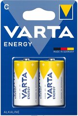 Baterijas Varta ENERGY LR14, 6 gab. cena un informācija | Baterijas | 220.lv