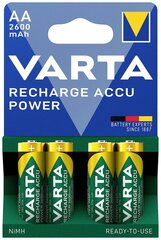 Baterijas Varta Pro HR6 / AA 2600mAh, 4 gab. cena un informācija | Baterijas | 220.lv