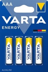 Baterijas Varta ENERGY LR3 AAA, 20 gab. cena un informācija | Baterijas | 220.lv