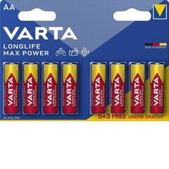 Baterijas Varta AA Longlife Max Power, 16 gab. cena un informācija | Baterijas | 220.lv