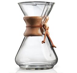 Chemex Classic krūka, 10 krūzes cena un informācija | Kafijas kannas, tējkannas | 220.lv