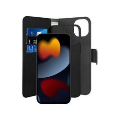 Puro Wallet Detachable iPhone 13 Mini 5,4" 2w1 czarne|black IPC1354BOOKC3BLK цена и информация | Чехлы для телефонов | 220.lv