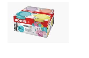 Легкая масса для лепки KORES Pastel 4 цвета*40г цена и информация | Kores Товары для детей и младенцев | 220.lv