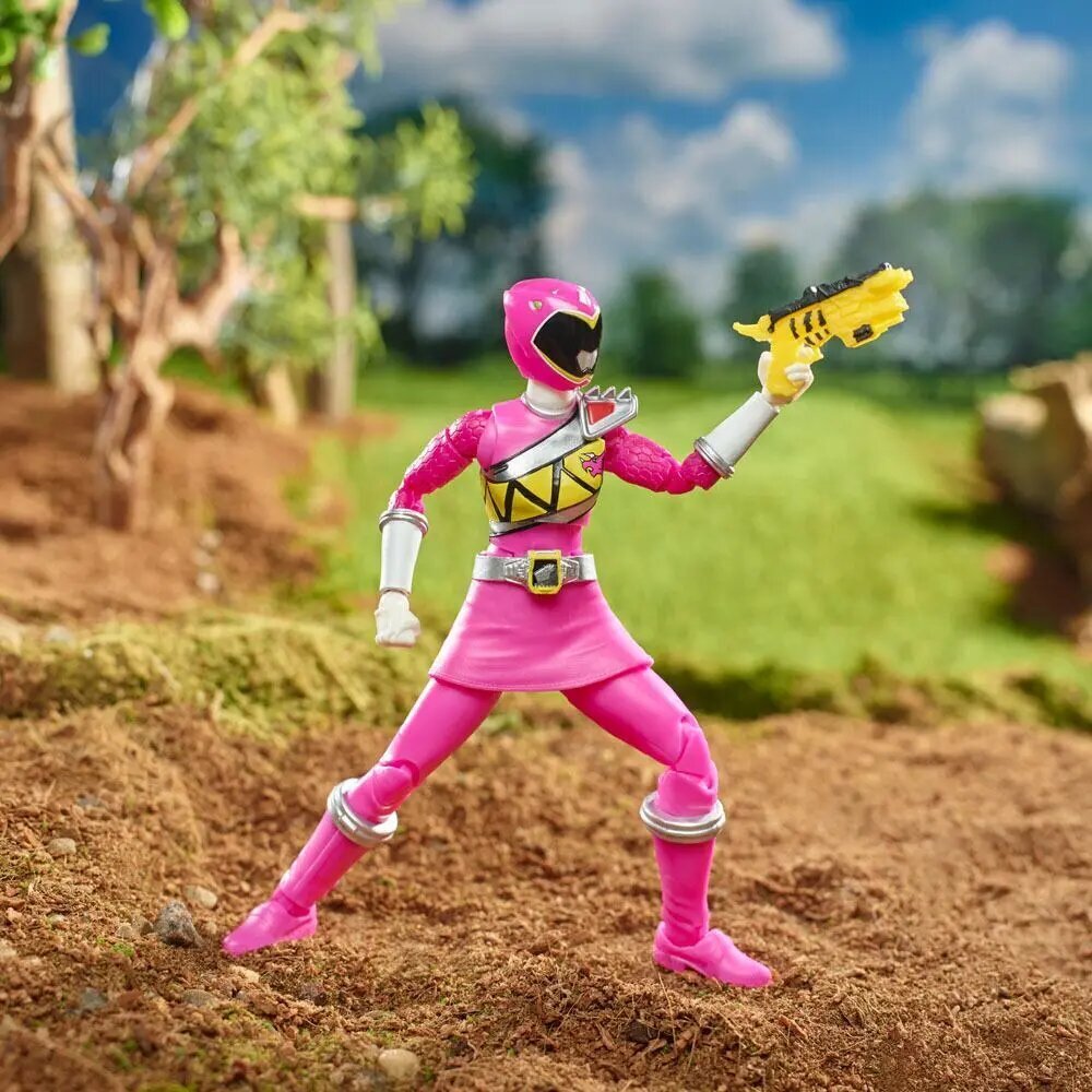 Статуэтки Power Rangers Dino Charge Lightning Collection 2022 Pink Ranger  цена | 220.lv