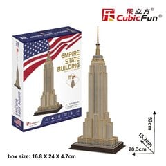 3D Puzzle Empire State Building 54 gabali цена и информация | Пазлы | 220.lv