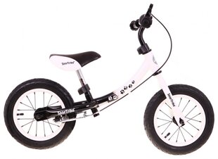 SporTrike Boomerang Balance balansa velosipēds, melns/balts цена и информация | Балансировочные велосипеды | 220.lv