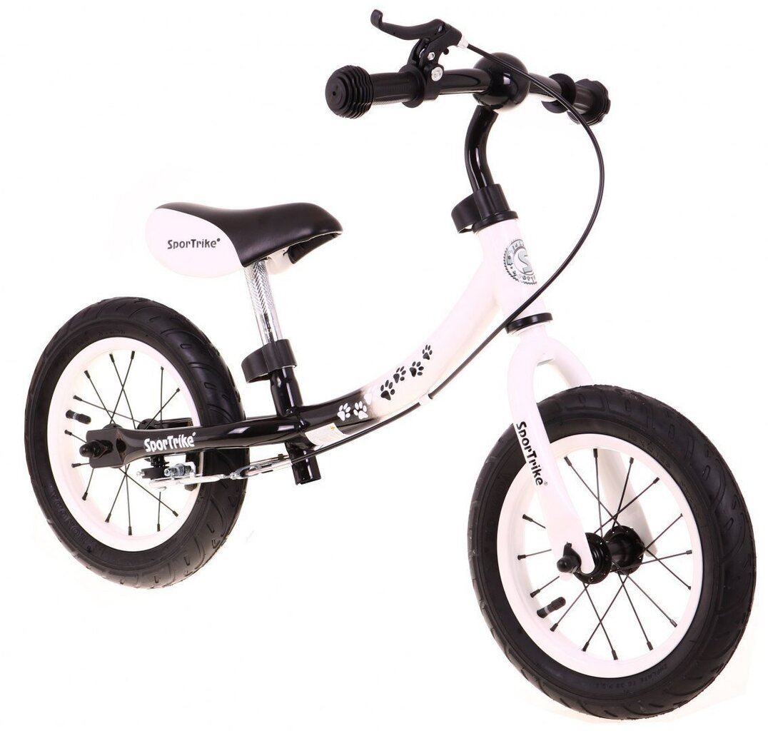 SporTrike Boomerang Balance balansa velosipēds, melns/balts цена и информация | Balansa velosipēdi | 220.lv