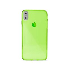 Puro Nude 0.3 iPhone X fluo zielony |fluo green X|Xs IPCX03NUDEGRN цена и информация | Чехлы для телефонов | 220.lv
