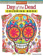 Day of the Dead Coloring Book цена и информация | Книги о питании и здоровом образе жизни | 220.lv