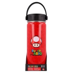 Nintendo Super Mario Bros nerūsējošā tērauda pudele 530ml cena un informācija | Ūdens pudeles | 220.lv