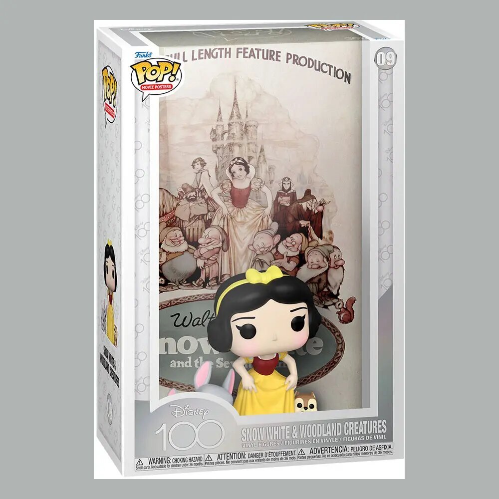 Disney POP! Filmas plakāts un figūra Sniegbaltīte 9 cm цена и информация | Rotaļlietas zēniem | 220.lv