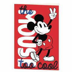 Pyramid Mickey Mouse - pārāk foršs A5 vingrojumu grāmata (SR73393) cena un informācija | Burtnīcas un papīra preces | 220.lv