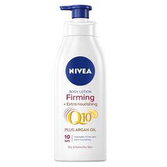 Питательный лосьон для тела с помпой Nivea Q10, 400 мл цена и информация | Кремы, лосьоны для тела | 220.lv