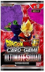Игровые карты DragonBall Super Card Game Unison Warrior Series Set 8 Ultimate Squad Booster, ENG цена и информация | Настольная игра | 220.lv
