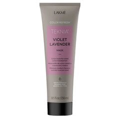 Капиллярная маска Lakmé Teknia Color Фиолетовый Лаванда (250 ml) цена и информация | Средства для укрепления волос | 220.lv