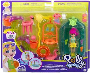 Mattel Polly Pocket - Basketbola Splash Pack (HDW62) cena un informācija | Rotaļlietas zēniem | 220.lv