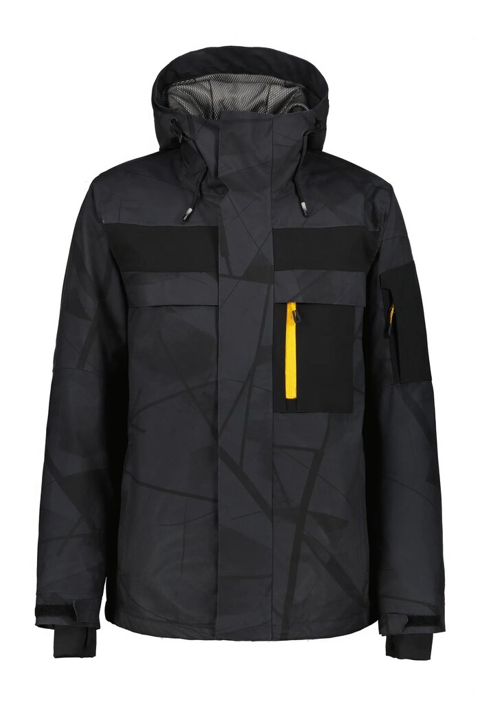 Icepeak vīriešu slēpošanas jaka CLYMER, tumši pelēka cena un informācija | Vīriešu slēpošanas apģērbs | 220.lv